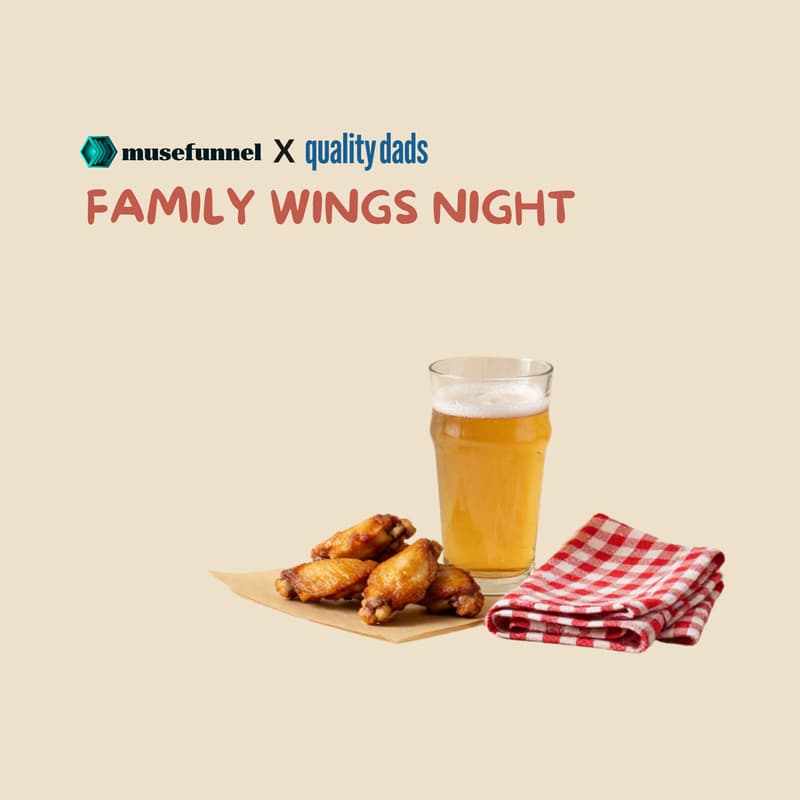 Cover Image for Musefunnel x Quality Dads: Family Wings Night @ Philter Brewing (Sydney)
