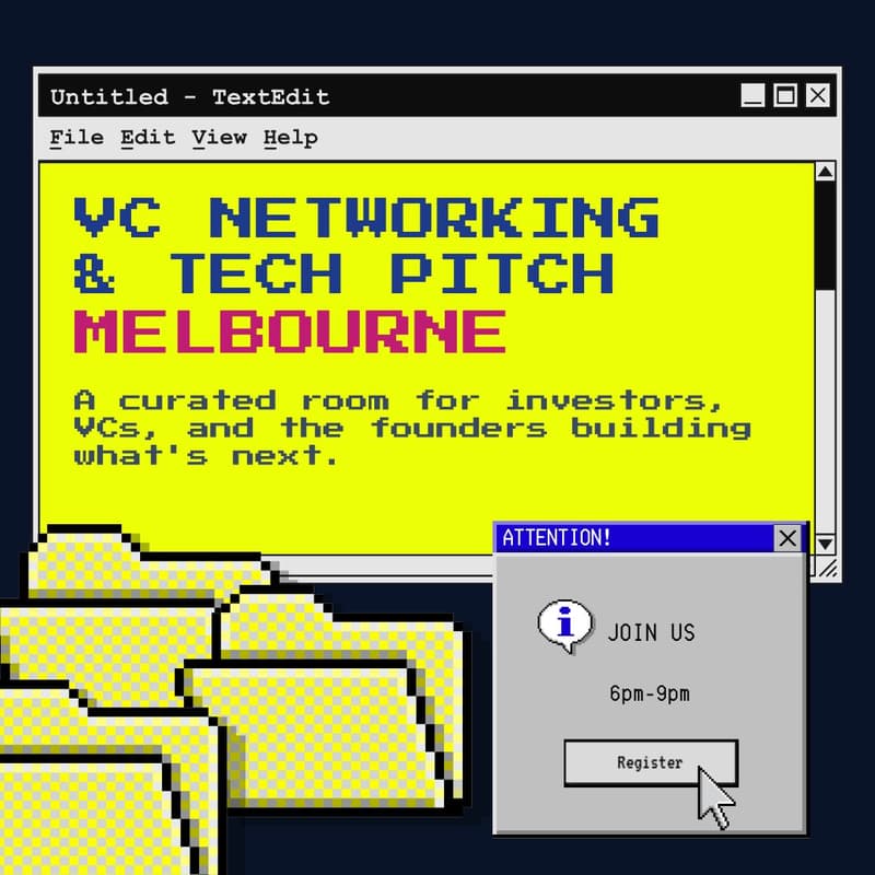 Cover Image for VC Networking & Tech Pitch | Melbourne