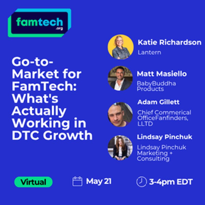Cover Image for Go-to-Market for FamTech: What's Actually Working in DTC Growth