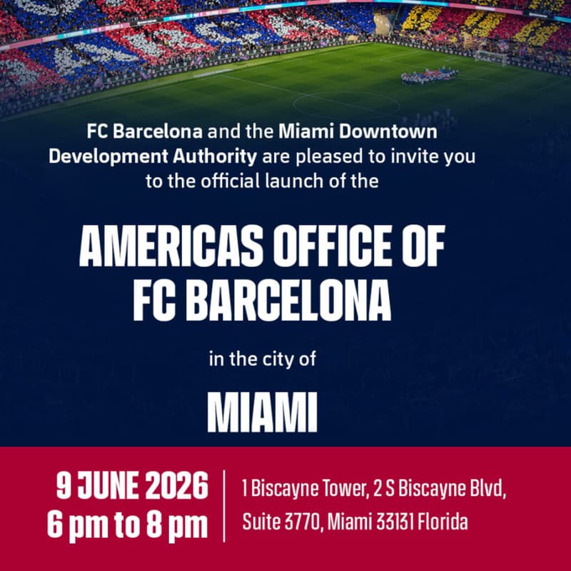 Cover Image for Americas Office of FC Barcelona Grand Opening Event