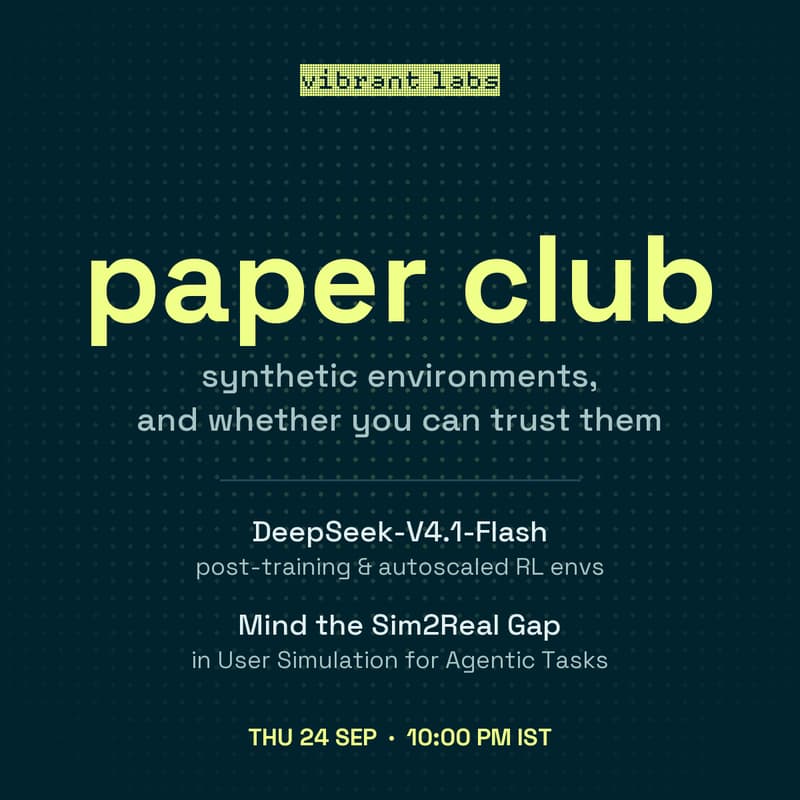 Cover Image for Autoscaling RL Paper Club — DeepSeek-V4.1-Flash & the Sim2Real Gap