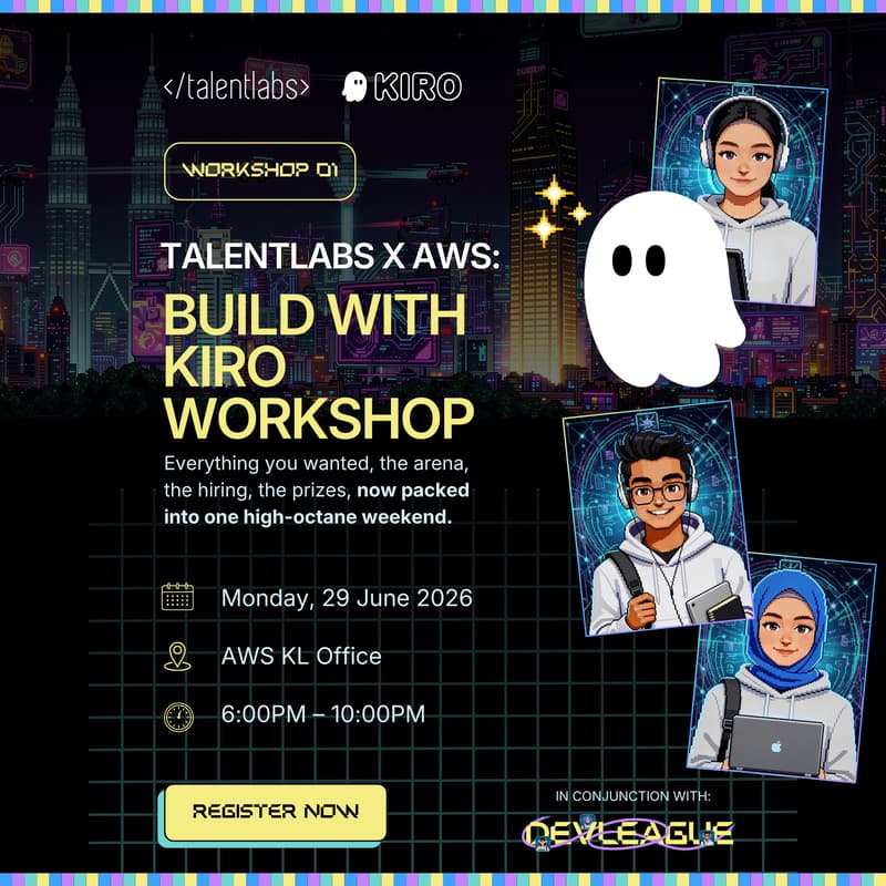 Cover Image for TalentLabs x AWS: Build with Kiro Workshop