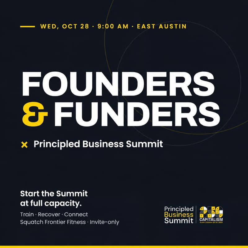 Cover Image for Founders & Funders × Principled Business Summit