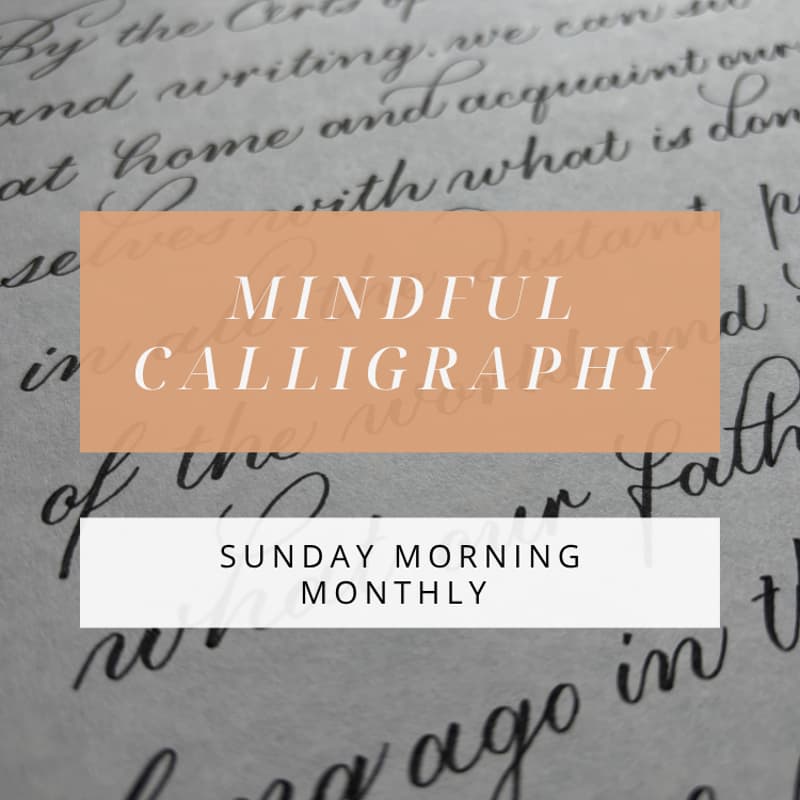 Cover Image for Mindful Calligraphy Workshop
