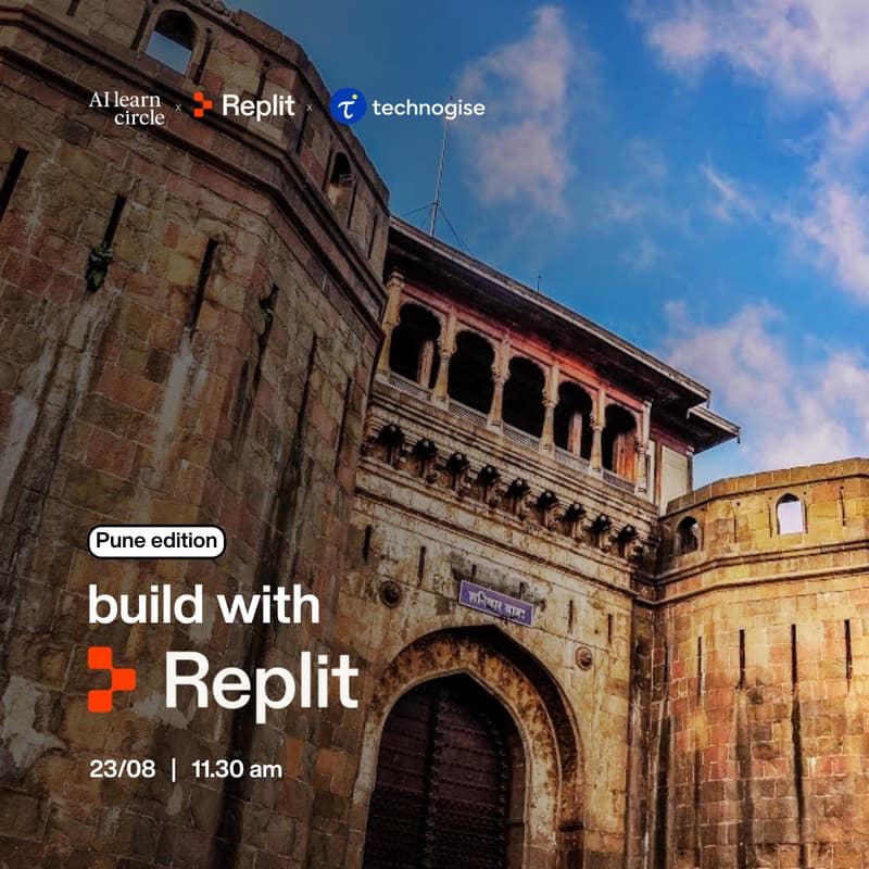 Cover Image for Build with Replit: Pune Edition