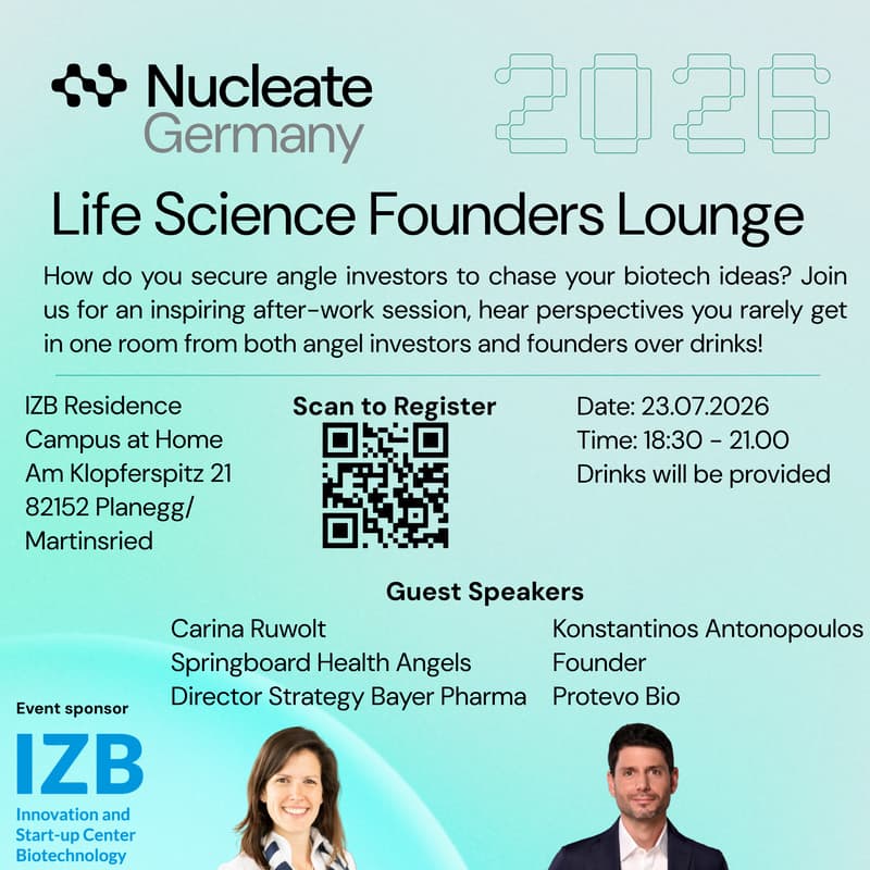 Cover Image for Life Science Founders Lounge: Angel investment