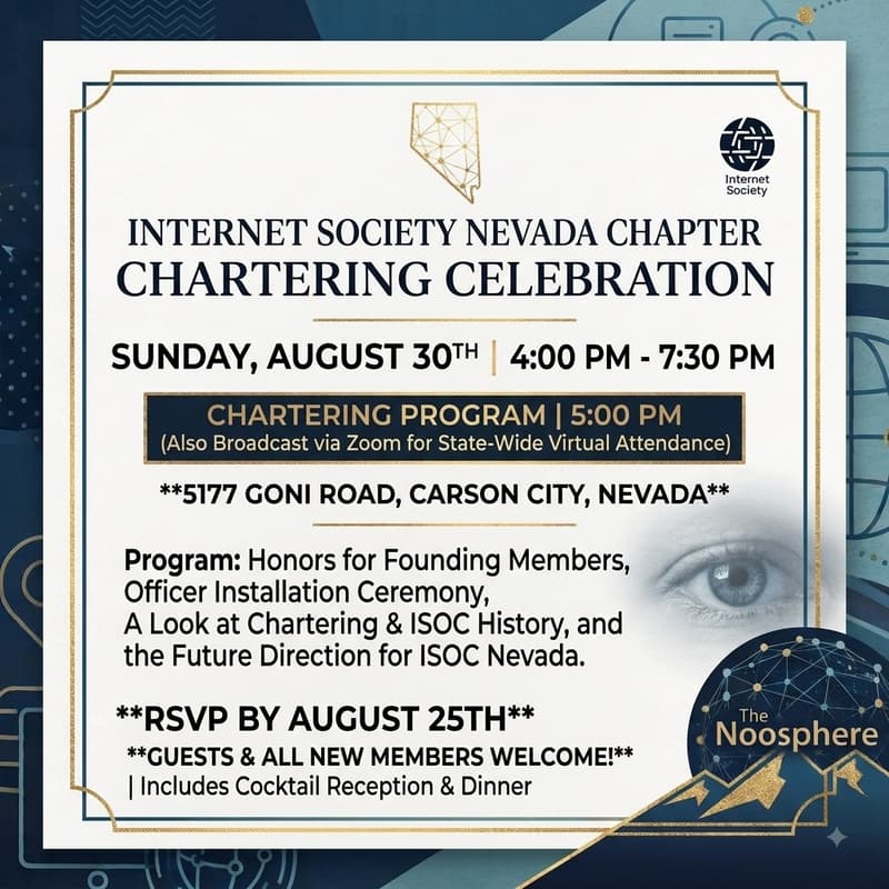 Cover Image for Internet Society Nevada Chartering Celebration!