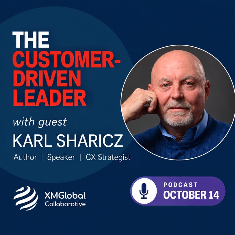 Cover Image for The Customer-Driven Leader with guest Karl Sharicz