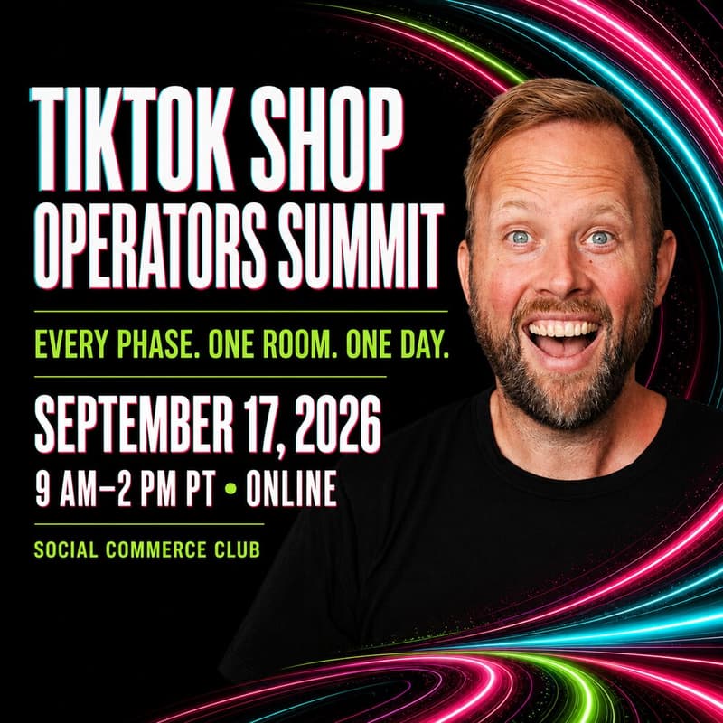 Cover Image for TikTok Shop Operators Summit 2026