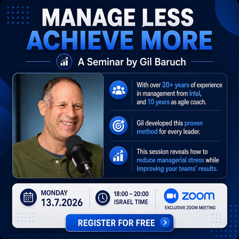 Cover Image for Manage Less - Achieve More webinar