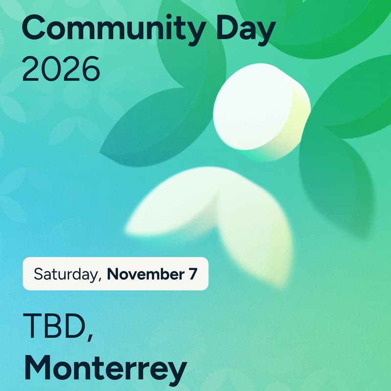 Cover Image for Monterrey Community Day Meetup