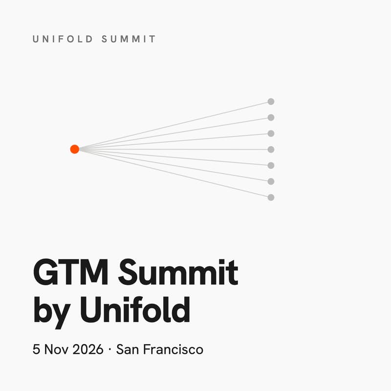 Cover Image for GTM Summit by Unifold