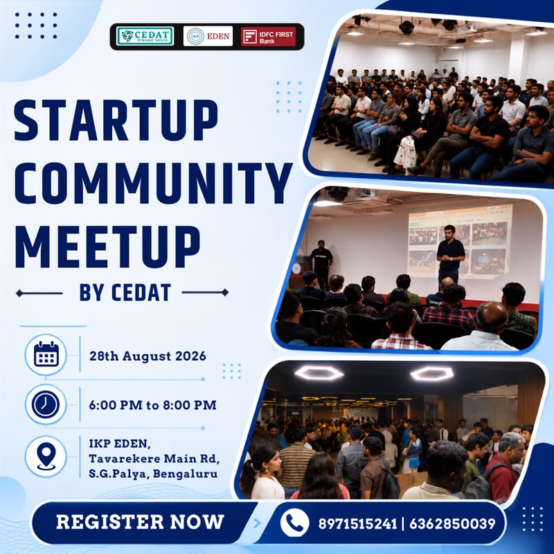 Cover Image for Startup Community Meetup by CEDAT