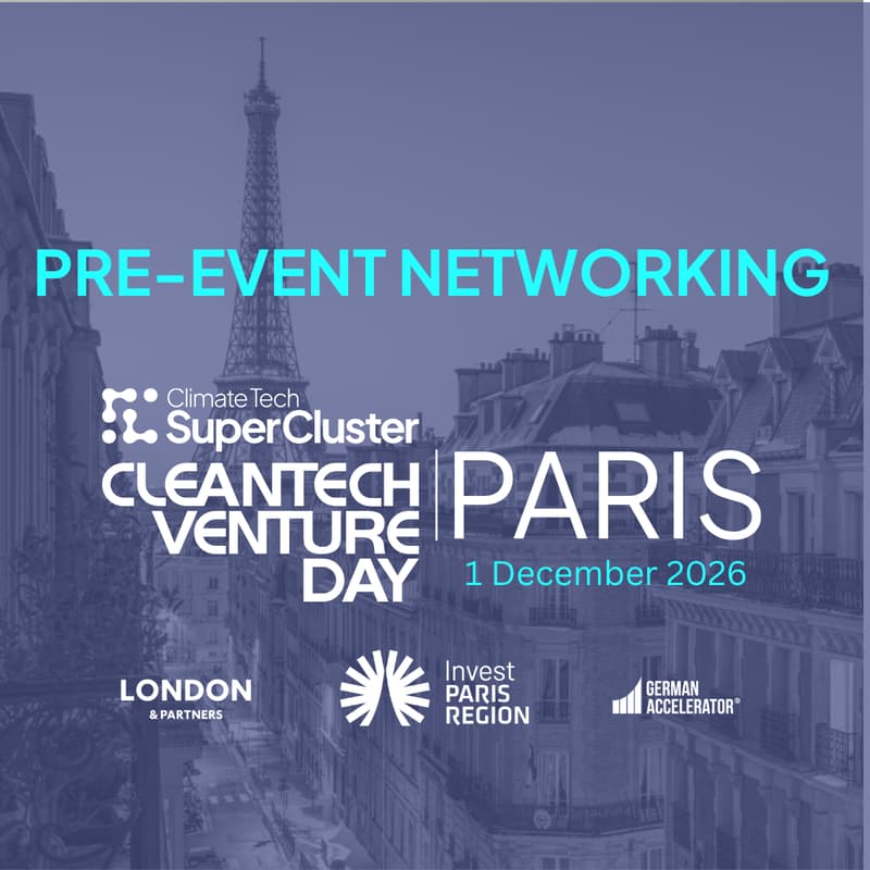 Cover Image for Cleantech Venture Day - Pre-Event Networking