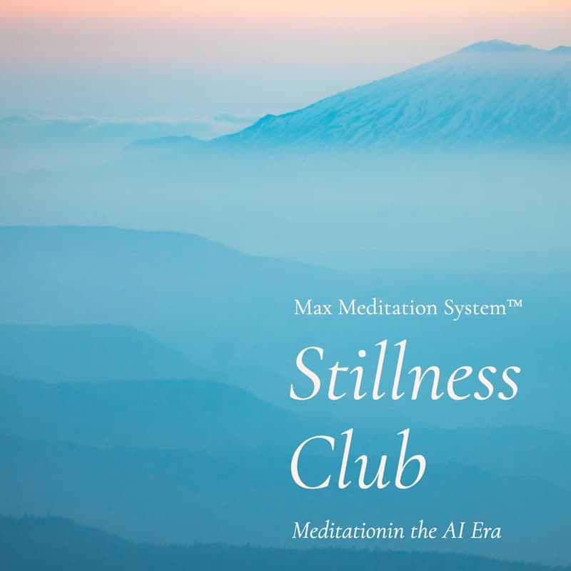 Cover Image for Stillness Club : AI 시대의 명상 Meditation in the AI Era
