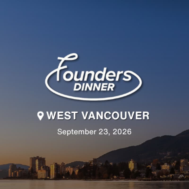Cover Image for Founders Dinner: West Vancouver Edition