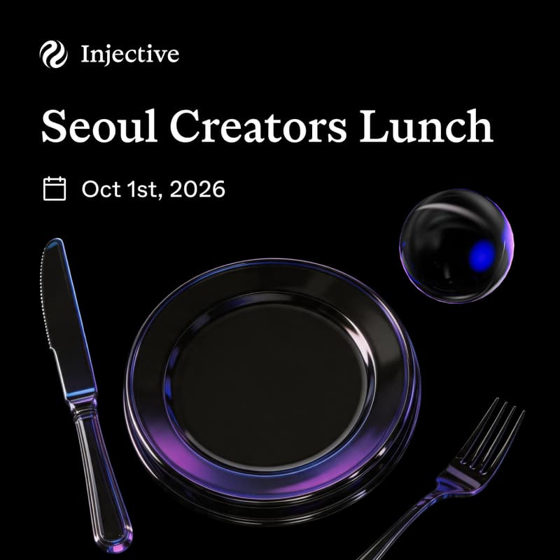 Cover Image for Seoul Creators Lunch: Injective