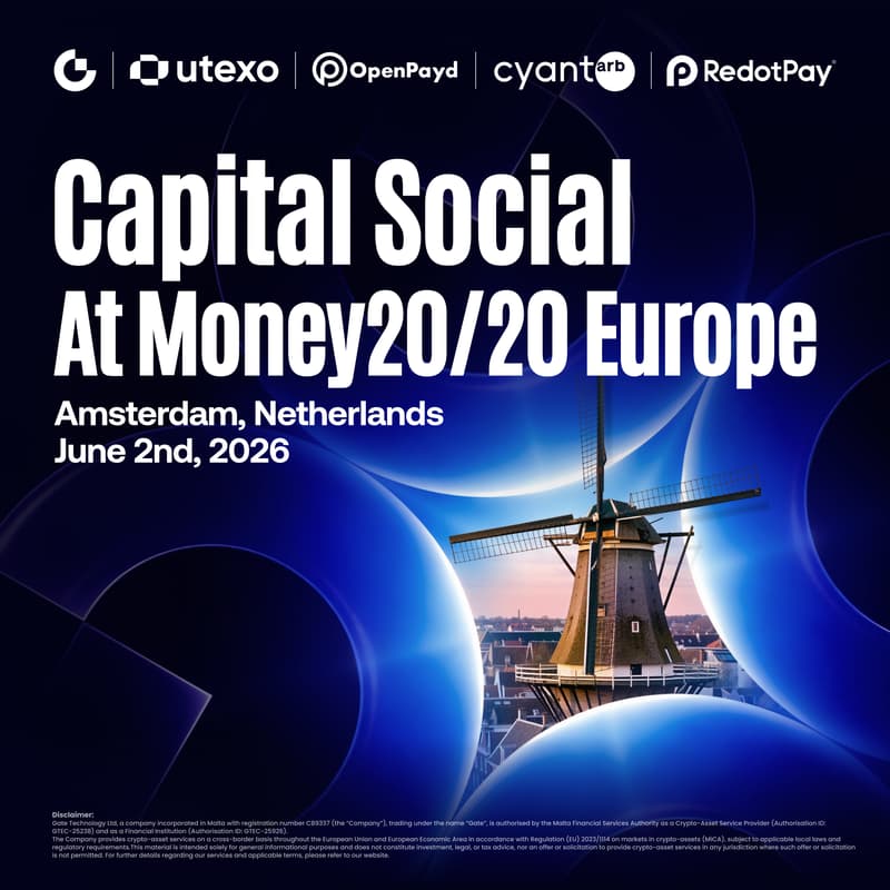 Cover Image for Capital Social at Money20/20 Europe