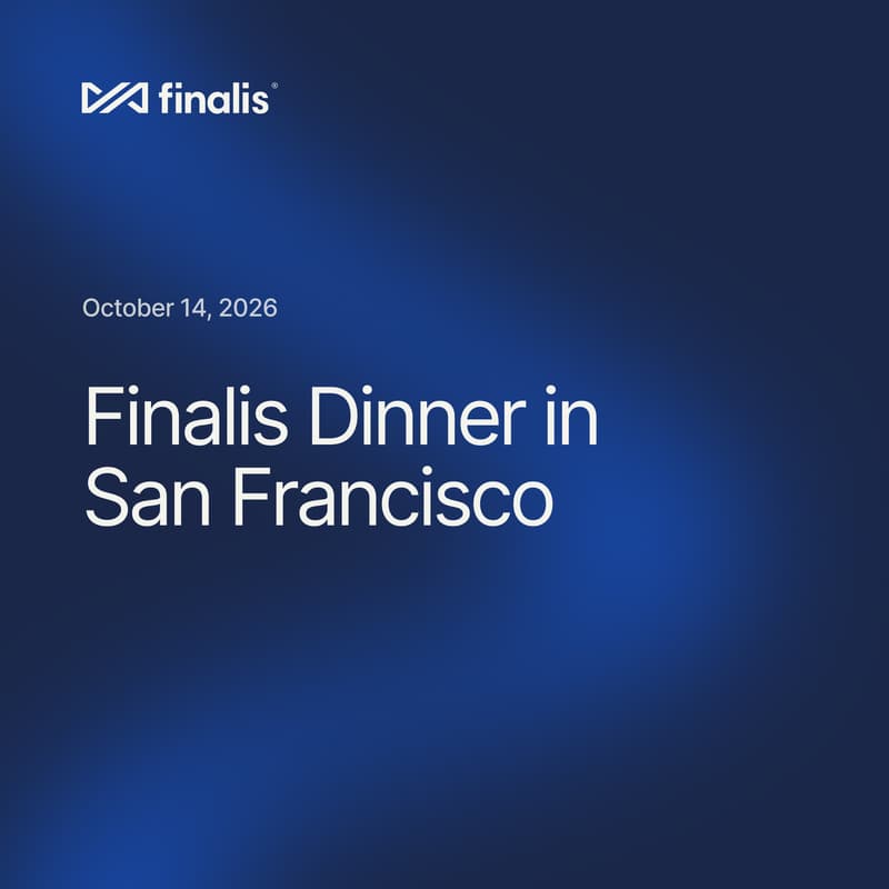 Cover Image for Finalis Dinner in San Francisco