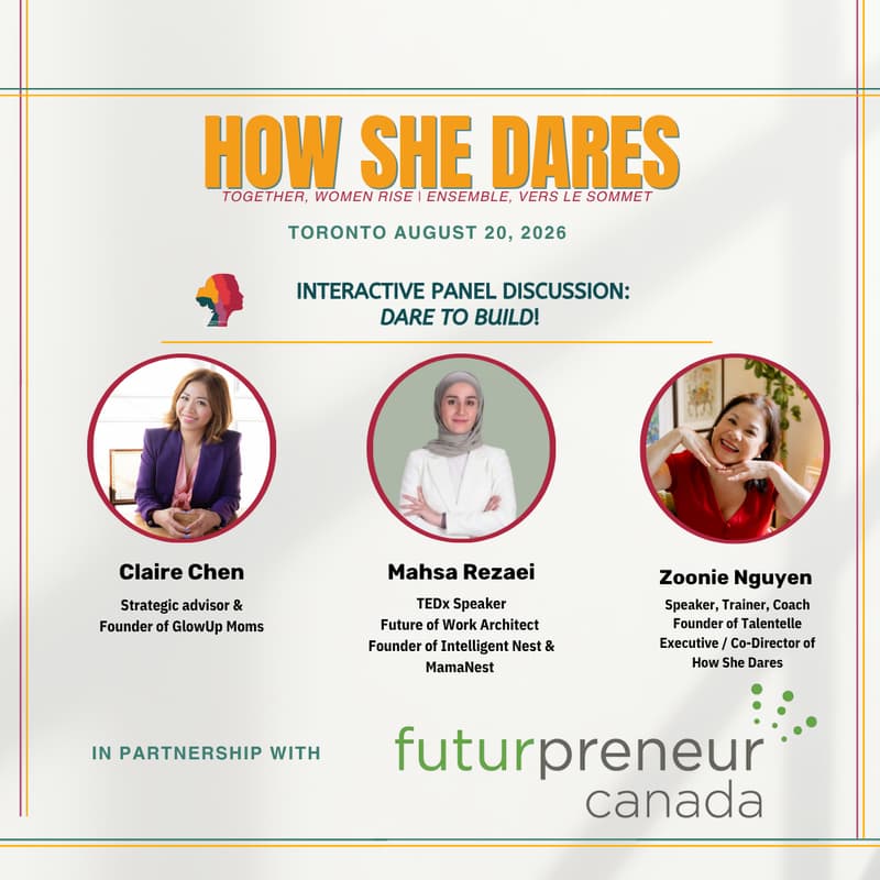 Cover Image for How She Dares: The Courage to Build (Toronto Moms Edition)