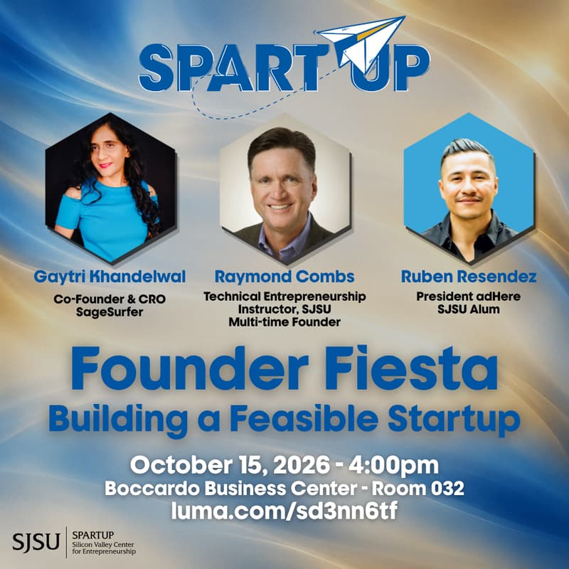 Cover Image for SpartUp Founder Fiesta 10/15