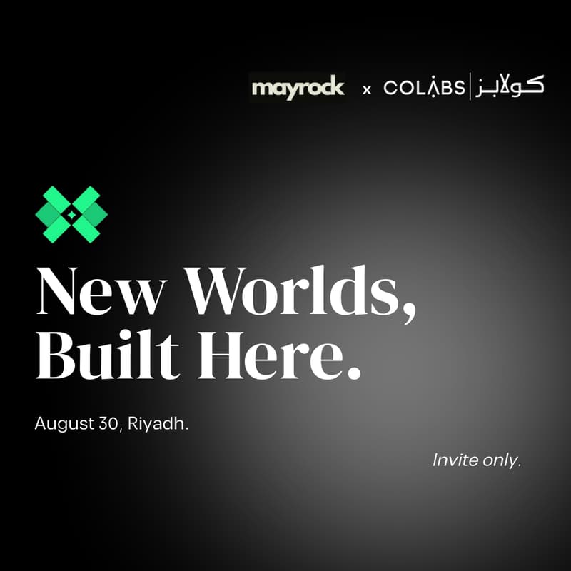 Cover Image for COLABS x Mayrock: New Worlds, Built Here
