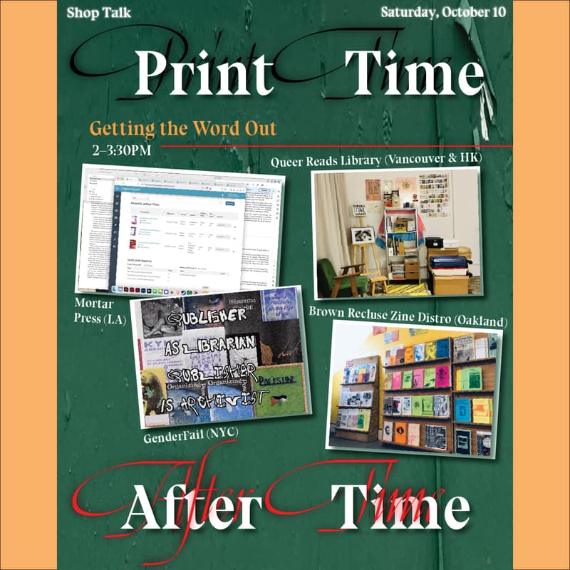 Cover Image for Shop Talk: Getting the Word Out