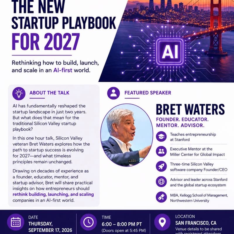 Cover Image for The New Startup Playbook for 2027