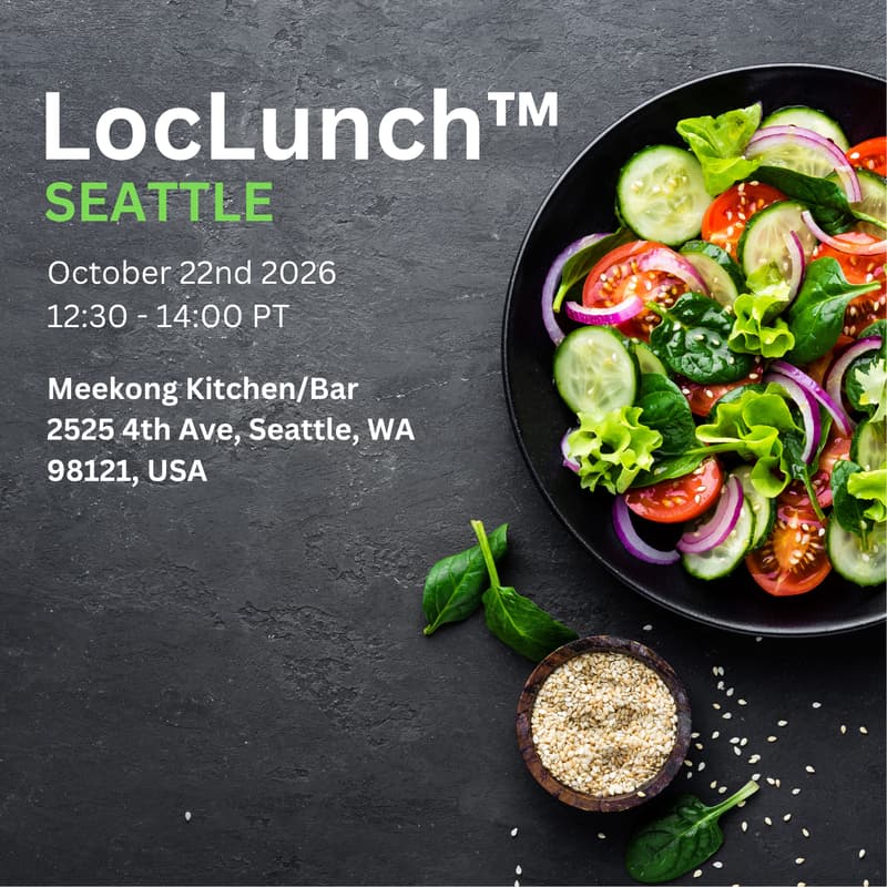 Cover Image for LocLunch™ Seattle - October 22, 2026