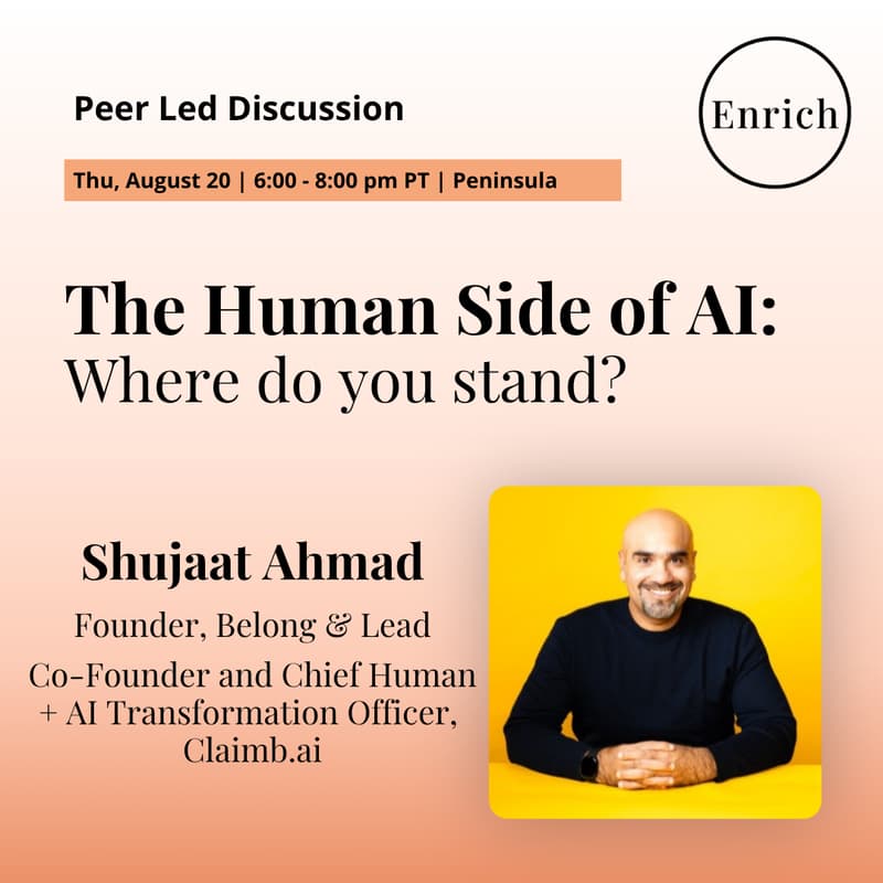 Cover Image for The Human Side of AI: Where do you stand?