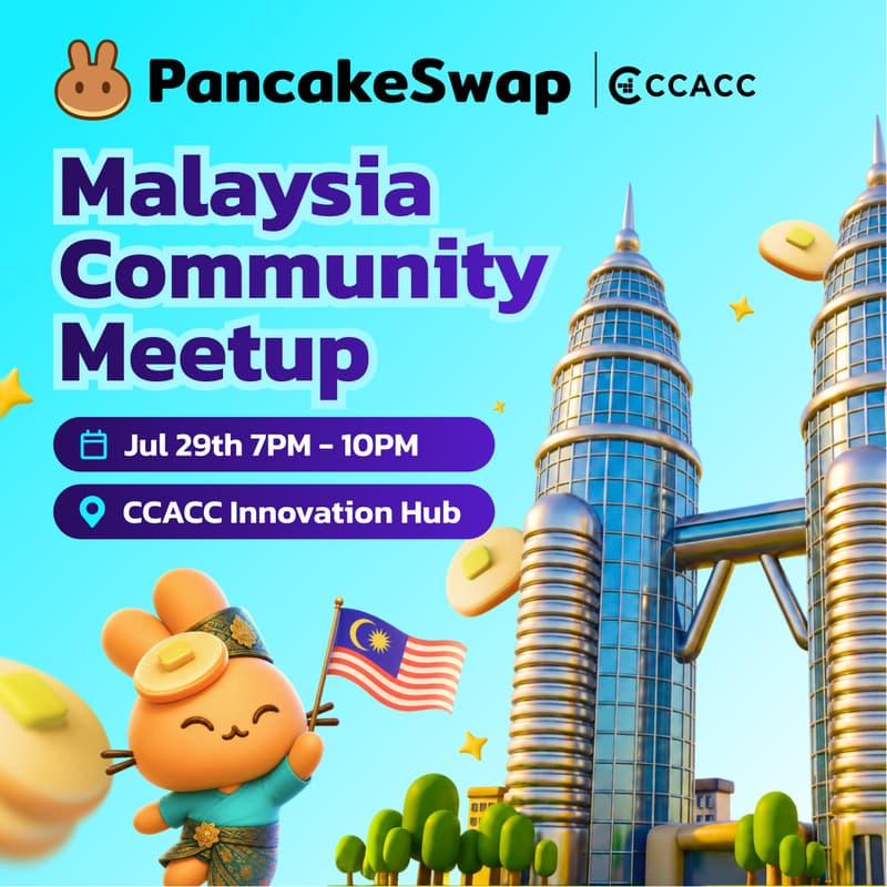 Cover Image for PancakeSwap Malaysia Community Meetup