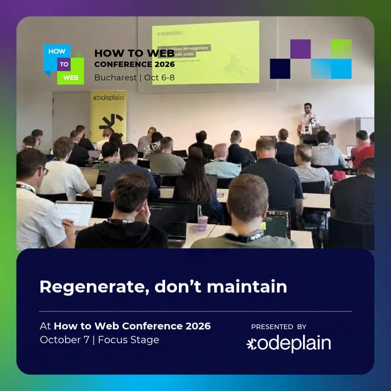 Cover Image for Regenerate, don’t maintain
