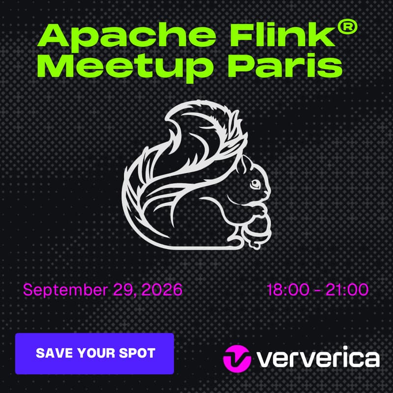 Cover Image for Apache Flink® Meetup Paris