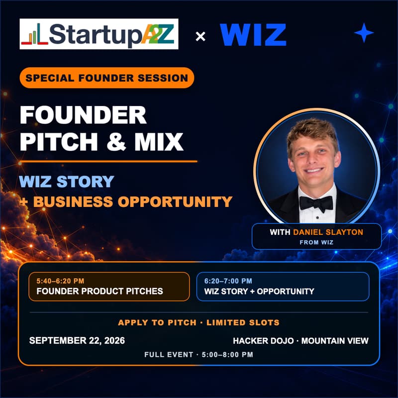 Cover Image for Founder Pitch & Mix + Wiz Story + Business Opportunities