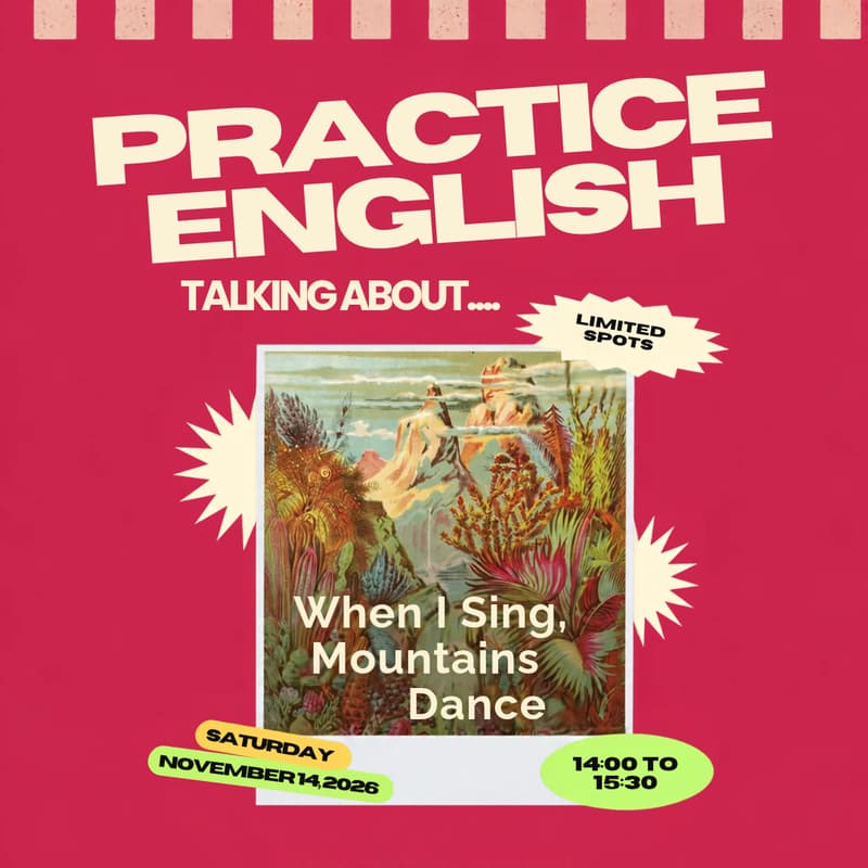 Cover Image for English Speaking Club: Book Meet Up