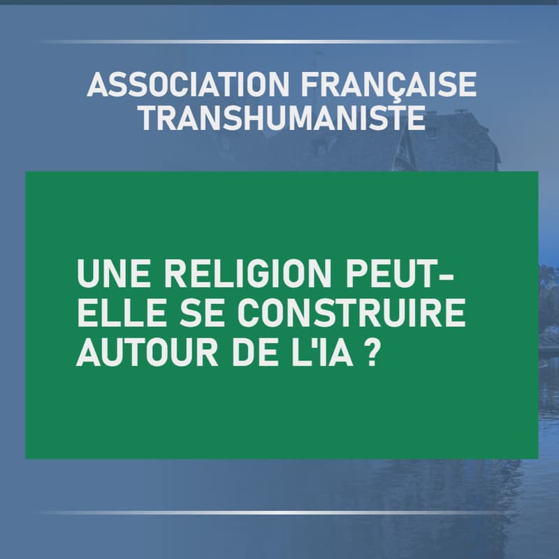 Cover Image for Une religion peut-elle se construire autour de l'IA ?