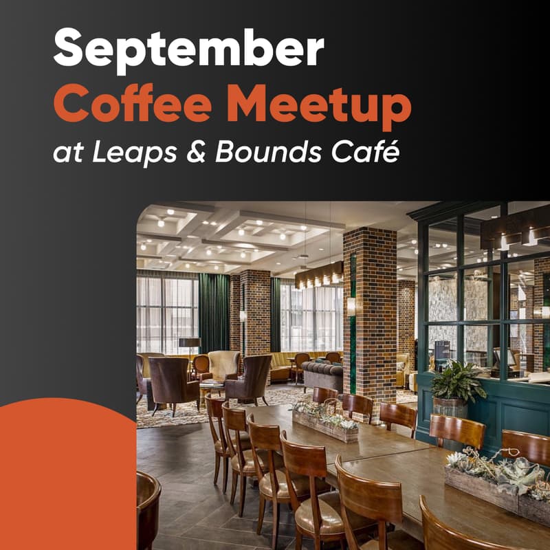 Cover Image for (September) Coffee Meetup @ Leaps & Bounds Café