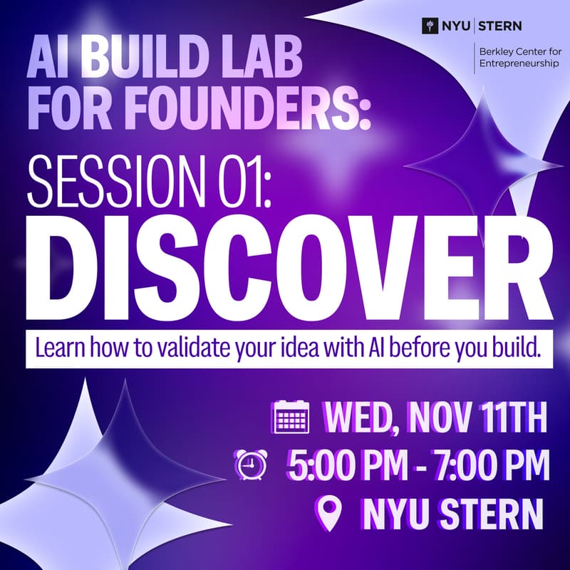 Cover Image for AI Build Lab for Founders: Discover