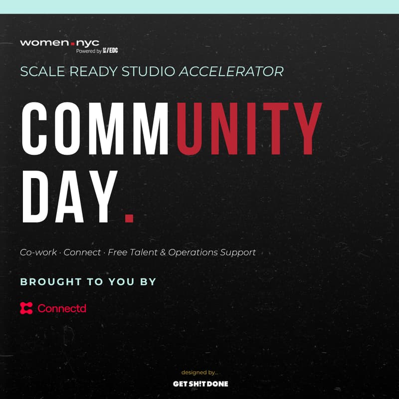 Cover Image for Scale Ready Studio Accelerator: Community Day