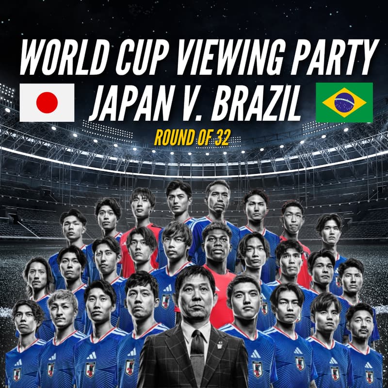 Cover Image for World Cup Viewing Party: Japan vs. Brazil