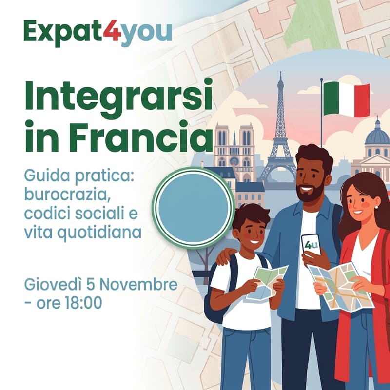 Cover Image for Come integrarsi in Francia (senza stress e senza perdersi nella burocrazia)