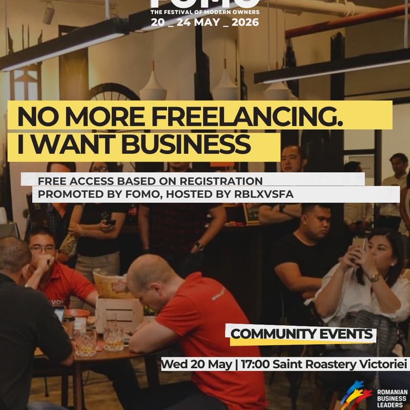 Cover Image for No more freelancing. I want BUSINESS by RBL X VSFA