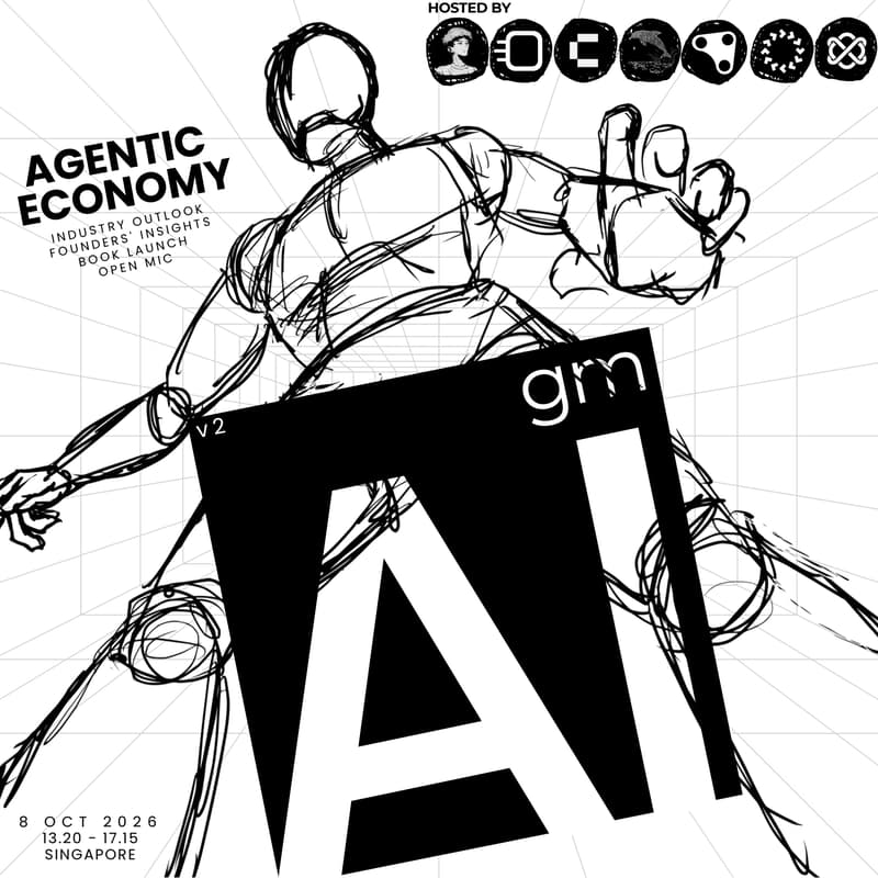Cover Image for gm AI v2 by 0xJeff, BlockRun, CodecFlow, Dolphin, Kite, OpenServ, Reppo