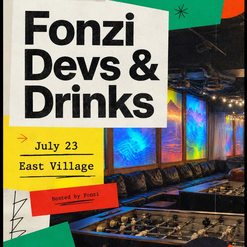 Cover Image for Fonzi's July Devs & Drinks