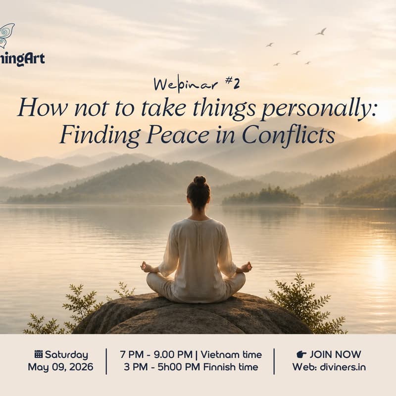Cover Image for TransformingArt Webinar Series #2: How to Not Take Things Personally — Finding Peace in Conflicts