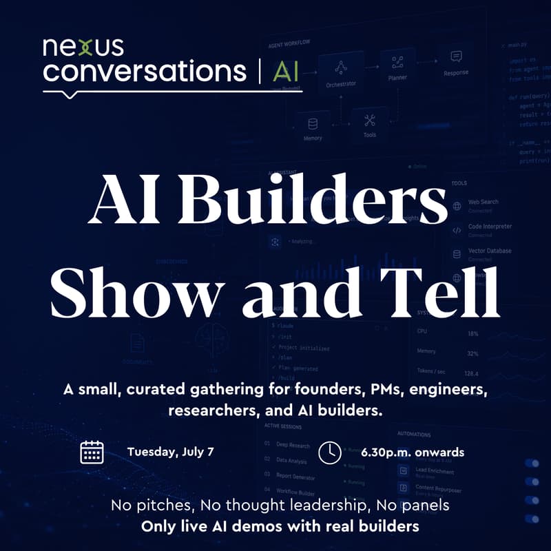 Cover Image for AI Builders: Show and Tell