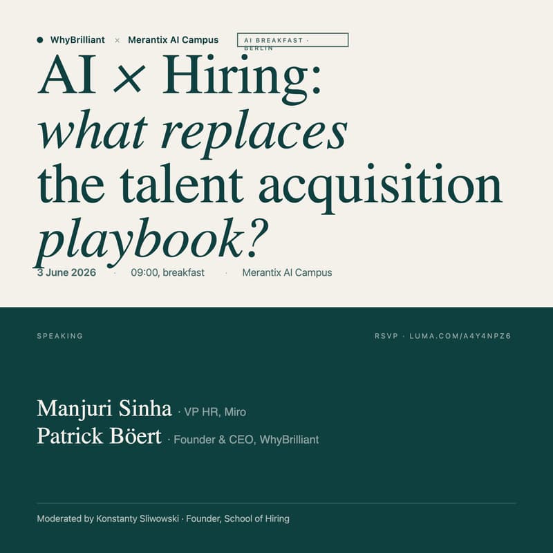 Cover Image for AI x Hiring: What Replaces the Talent Acquisition Playbook?