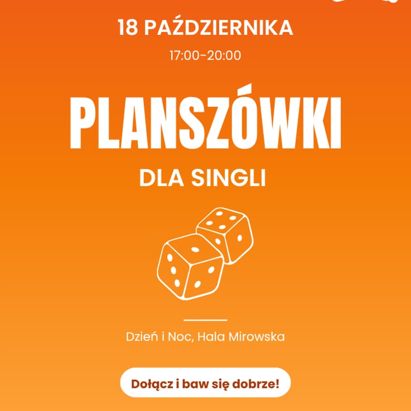Cover Image for Planszówki dla SINGLI