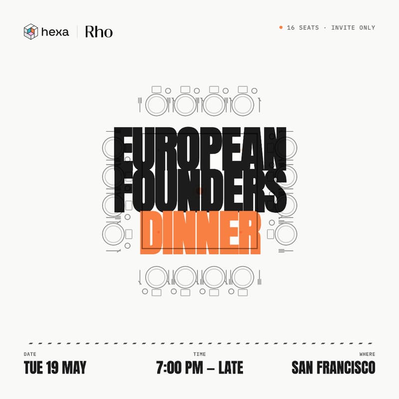 Cover Image for European founders dinner