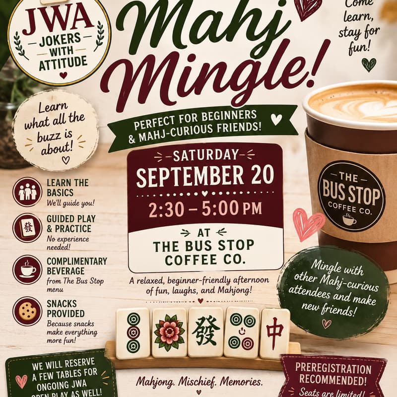 Cover Image for JWA: Jokers with Attitude Mahj Mingle